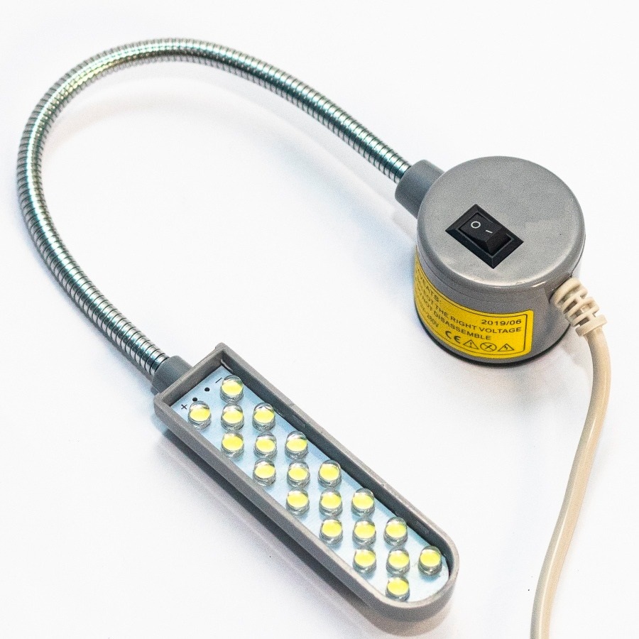 LUMINÁRIA 20 LEDs HASTE FLEXÍVEL FADIMEX